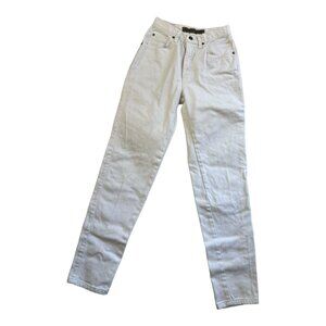 Vintage Levi’s 900 Series Jeans Women’s Size 7 Made In USA  24x30 White Denim